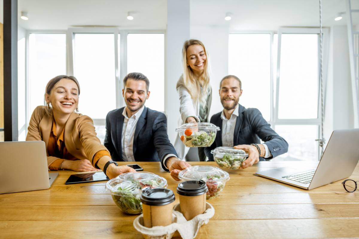 Se faire livrer des repas au travail